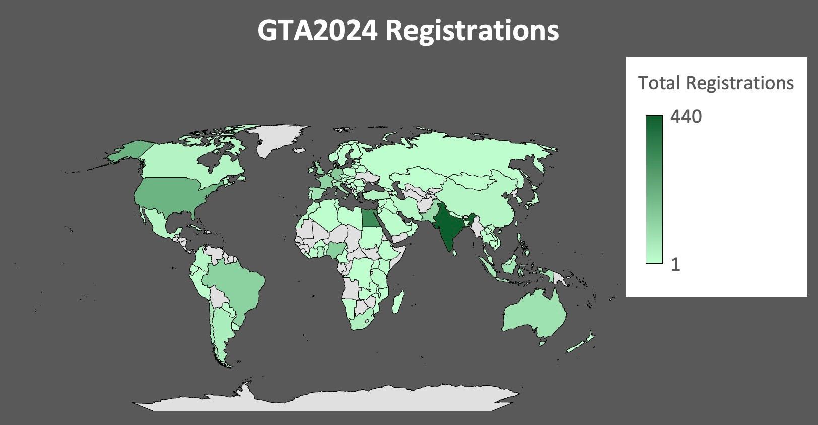 World map event registrations