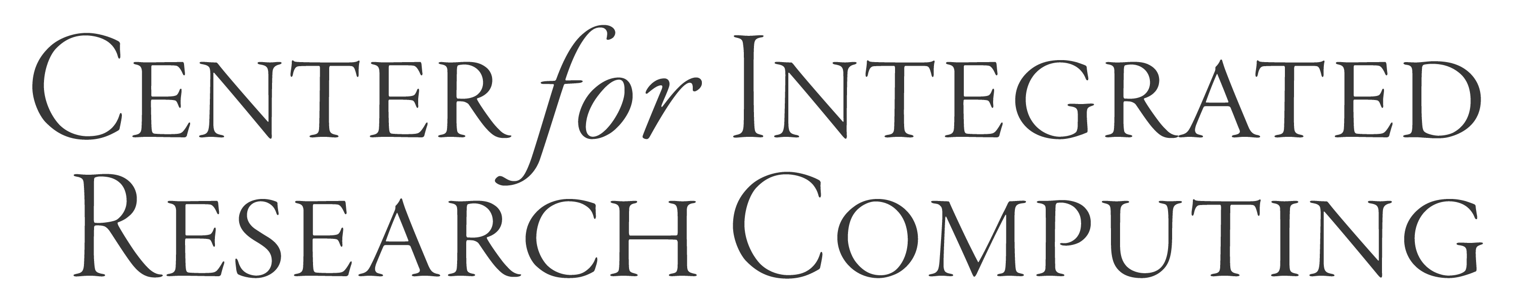 Center for Integrated Research Computing (CIRC)